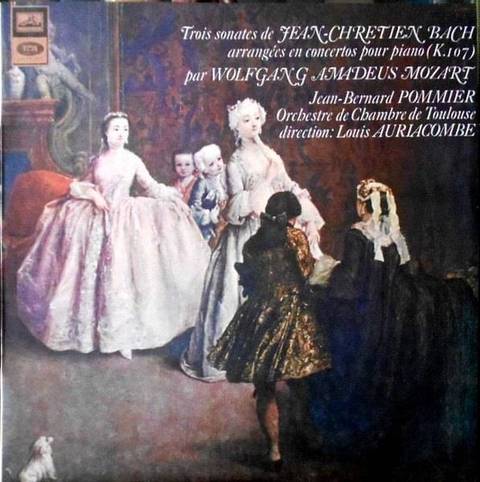 Mozart / J.C. Bach: Trois Sonates de J.-C. Bach arrangées en concertos (K.107)
