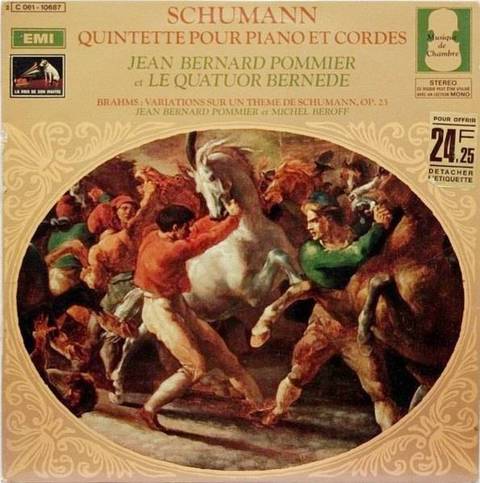 Schumann: Quintette pour piano et cordes / Brahms: Variations sur un thème de Schumann Op.23