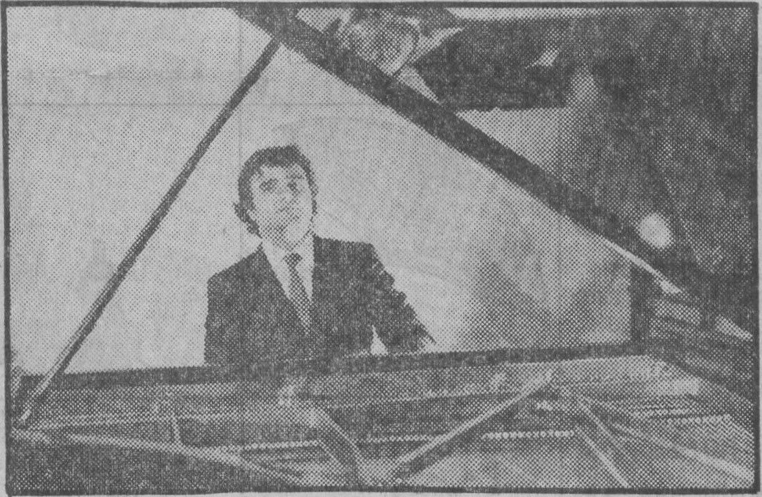 Au grand piano, Concertgebouw, novembre 1984