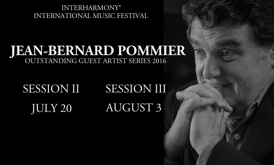 InterHarmony International Music Festival, guest artist 2016